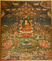 Amitabha in Sukhavati Tibetan 1700.jpg