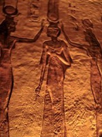 Nefertari als göttliche Königin