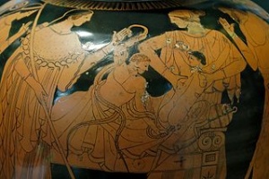 Herakles strangling snakes Louvre G192.jpg