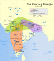 Indian Kanauj triangle map.png
