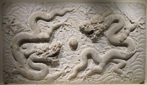 Chinese stone relief with dragon design.jpg