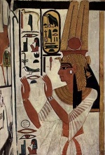 Grabkammerbild der Nefertari