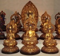 Five Wisdom Buddhas and four Bodhisattvas.jpg