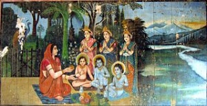 Anasuya feeding the Hindu Trinity.jpg